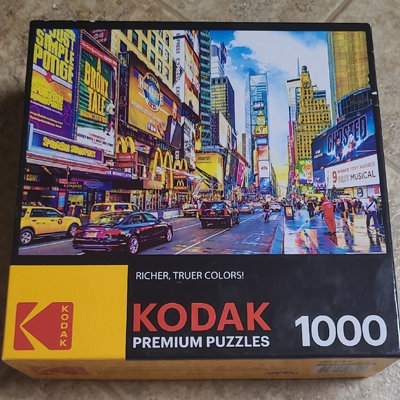 Kodak Other - RoseArt Kodak Premium Times Square & 7th Avenue, Manhattan, NY Jigsaw Puzzle
